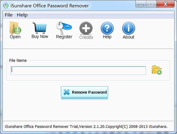 iSunshare Office Password Remover v2.1.20官方版