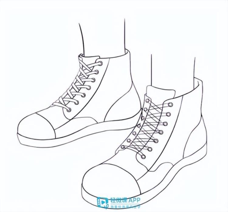 鞋子怎么画漫画人物的「鞋子该如何画漫画人物鞋子画法」