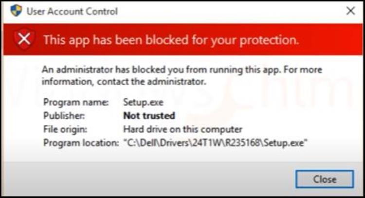 win10安装软件被阻止怎么解决「如何修复Windows10中的此应用程序已被阻止以保护您」