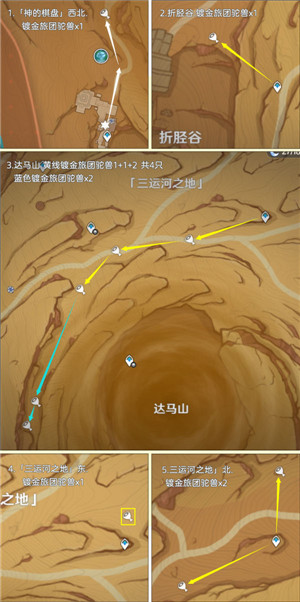 原神载货驼兽在哪 原神载货驼兽位置分布