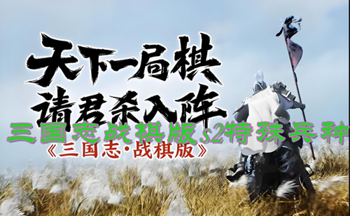 三国志战棋版s2特殊兵种有哪些