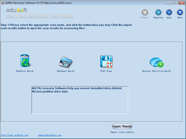 Aidfile Recovery Software v3.7.5.5免费版